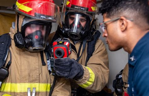 Dvids Images Uss Ronald Reagan Cvn Sailors Train During A