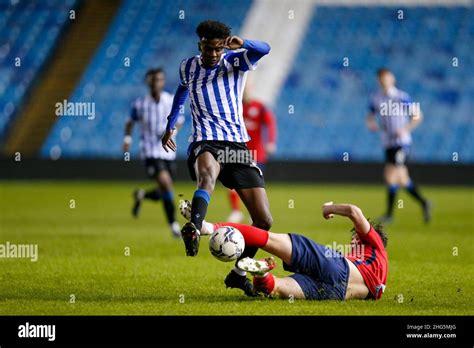 Filimon Asfha 10 Of Sheffield Wednesday And Teddy Mfuni 2 Of Preston