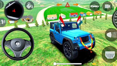 Modified Mahindra Thar Indian Cars Simulator D Car Wale Games