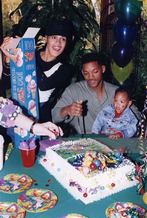 Will Smith and his wife Sheree Zampino hold their son Trey Smith at ...