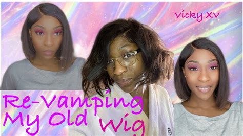 How To Make An Old Wig Look New Revamp Restore Reconstruction How To