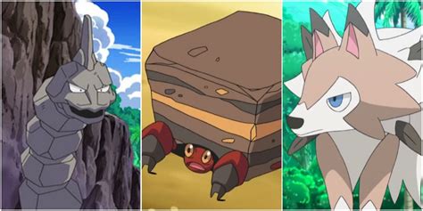 Pokémon 10 Best Rock Types In The Anime Ranked