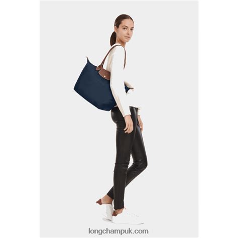 Le Pliage Original Tote Bag L Women Longchamp Rth Navy Rth