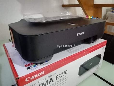 Canon Ip2770 With Continuous Ink Ciss Computers And Tech Printers Scanners And Copiers On Carousell