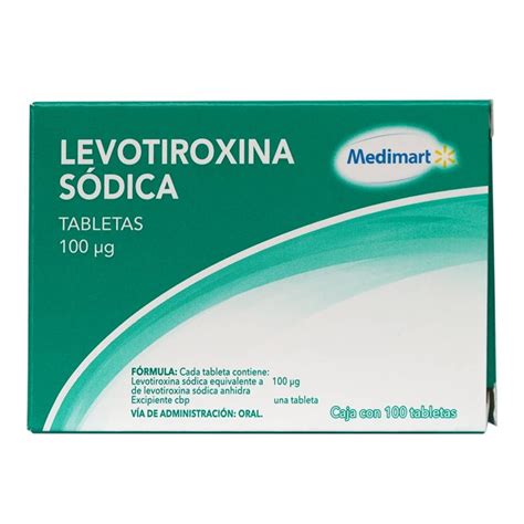 Levotiroxina S Dica Medimart G Tabletas Walmart