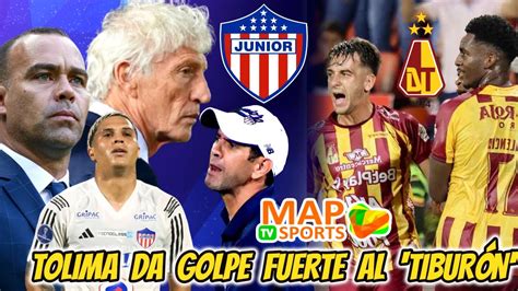 Tolima Da Golpe Fuerte Al Tibur N Si Reyes Se Va Quien Asume El