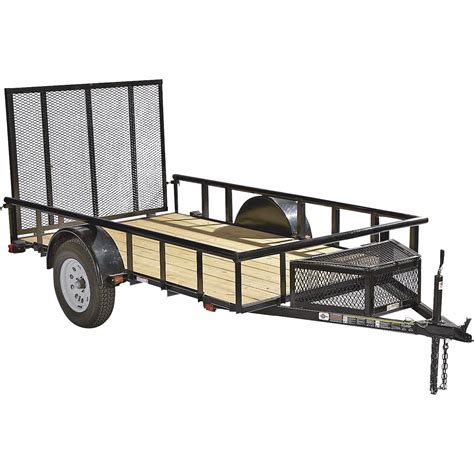 Carry On Trailers 5 5ft X 10ft Trailer With Rear Gate Ramp 2990 Lb