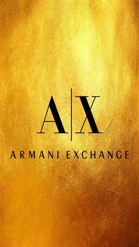 Armani Exchange Logo Wallpaper