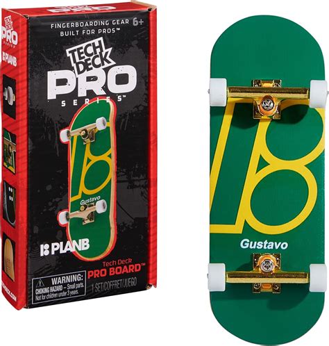 Tech Deck Plan B Pro Series Finger Board With Storage Display Built