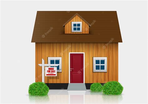 Premium Vector House For Sale Illustration