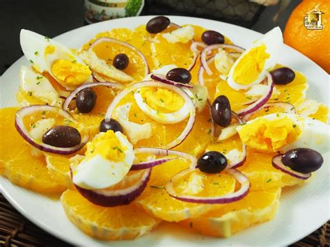 Ensalada De Naranja Y Bacalao Remoj N Granadino El Cocinero Casero