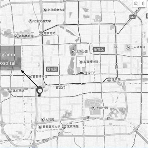 A: China map and the location of Beijing From Baidu Map V8.9.0 | Download Scientific Diagram