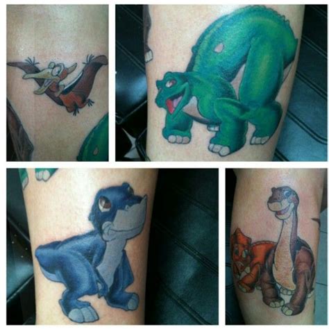 Land Before Time Cartoon Tattoos Tattoos Time Tattoos