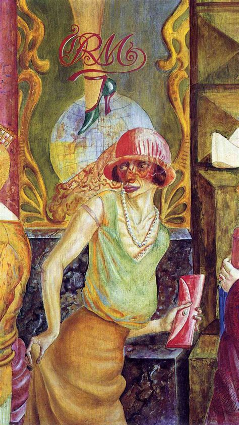 Art Wallpapers Otto Dix Metropolis Portrait Of The