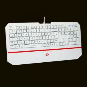 Teclado Gamer Redragon Karura Branco K W N R Computadores