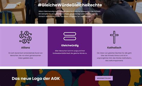 Neue Website für Allianz SKF Frauenbund