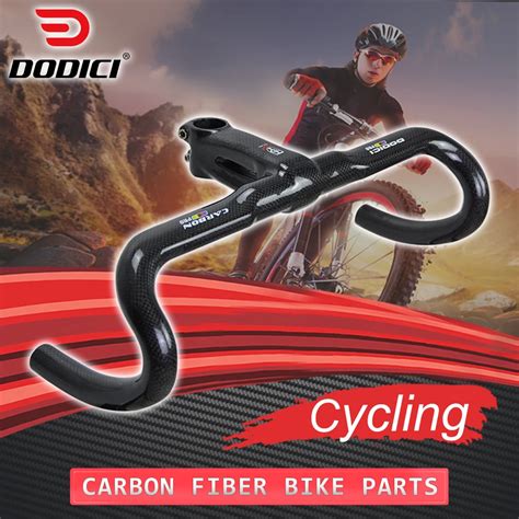 Dodici Pro Cycling Carbon Integrated Handlebar Road Bike Handle Bars K