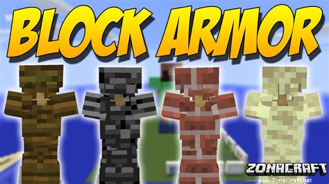 Block Armor Mod Para Minecraft Minecraft 11221112110219418