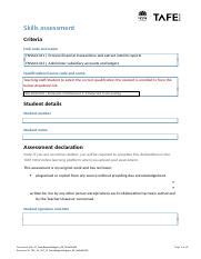 TransReportLedgers AE Sk4of4LMS Docx Skills Assessment Criteria Unit