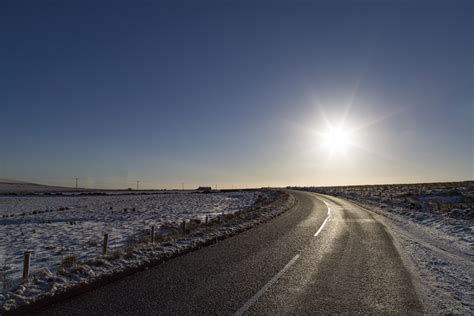 winter road  stock photo public domain pictures
