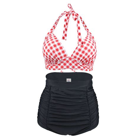 Lowprofile Bikini Sets For Women Piece Swimsuits Retro Polka Dot