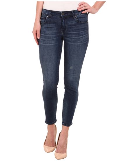 Cj By Cookie Johnson Wisdom Ankle Skinny Jeans In Drells In Blue Lyst