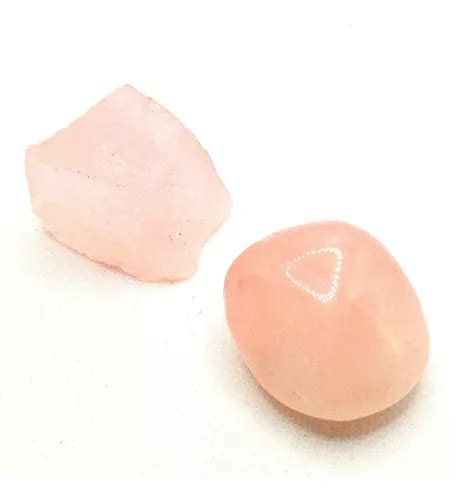 Pedra Quartzo Rosa Bruta E Polida P Coleção 5cm Kit 2 Gemas MercadoLivre