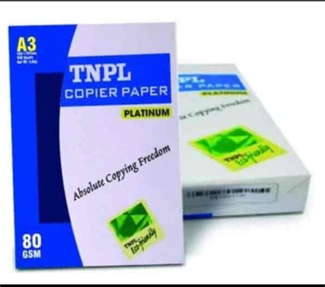 White Tnpl A Copier Paper Gsm Packaging Size Sheets Per Pack