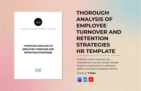 Thorough Analysis Of Employee Turnover And Retention Strategies Hr