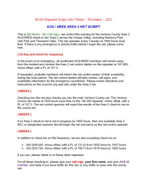 Fillable Online Net Control Script For Meter Net Fax Email Print