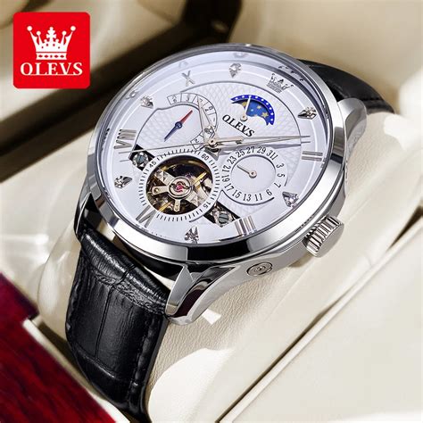 Olevs Montre Existent Seton Avec Modules Volant D Inertie Pour Homme