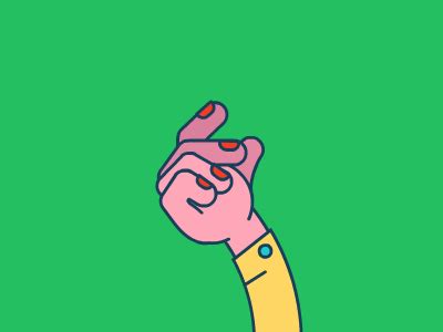 Finger Snap Animated Gif