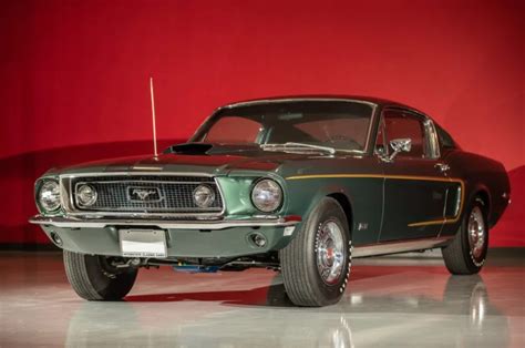 For Sale 1968 Ford Mustang Gt Fastback 428 Cobra Jet Highland Green