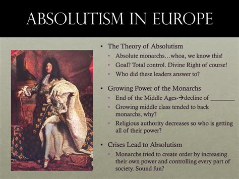 Ppt Absolute Monarchs In Europe Powerpoint Presentation Free Download Id 2022764