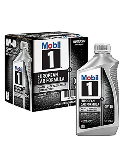 Mobil 1 0w 40 Oil In Mobil 1 Oil