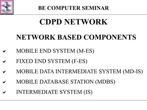 Cellular Digital Packet Data Ppt