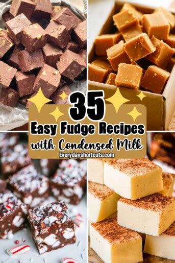 35 Easy Fudge Recipes With Condensed Milk Everyday Shortcuts