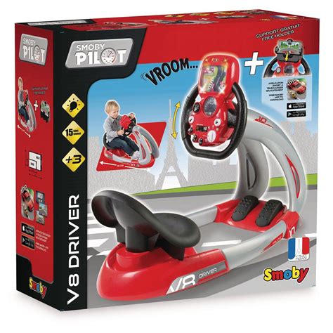 Smoby Pilot V Driver Support Pas Cher Auchan Fr