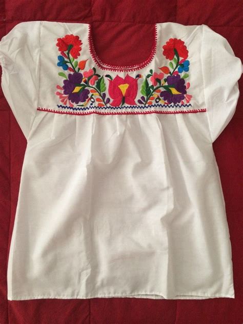 Venta Blusas Bordadas Mexicanas Online En Stock