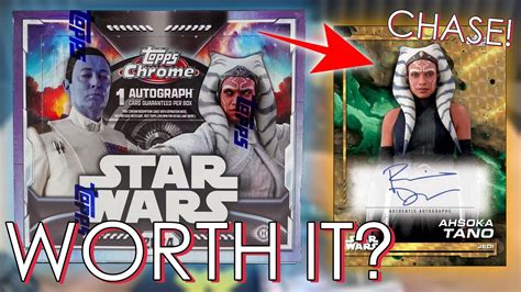 IS HOBBY WORTH IT 2024 Topps Chrome Star Wars Hobby Box Opening