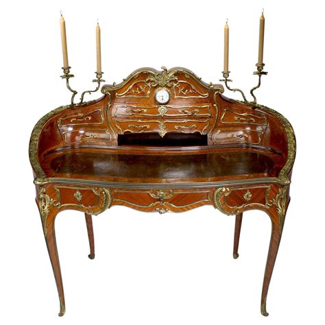 19th Century French Louis XV Style Marquetry Lady S Desk For Sale At