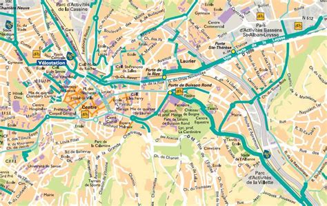 Carte Ville De Strasbourg Voyage Carte Plan