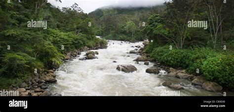 Waghi River In Western Highlands Of Papua New Guinea Stock Photo Alamy