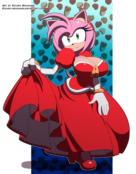 Airbagged Amy By Kojiro Brushard Sonic The Hedgehog Know Your Meme