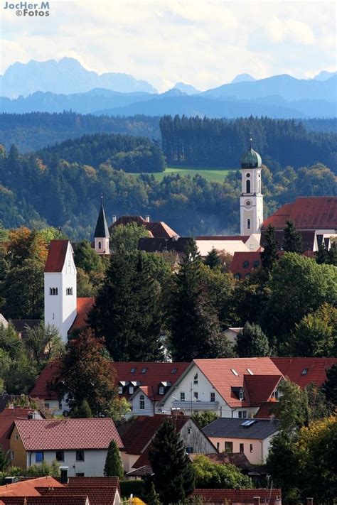 Schongau Spitalkirche Hl Geist Hinten Und Evan Luth