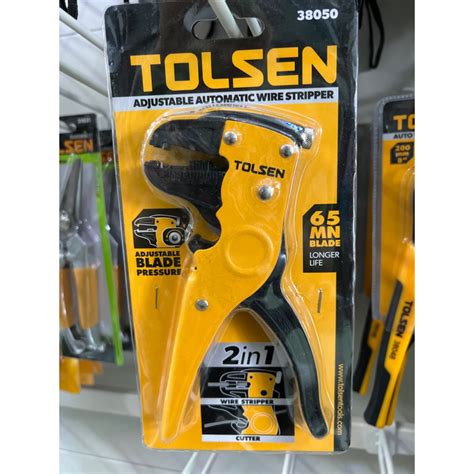 TOLSEN ADJUSTABLE AUTOMATIC WIRE STRIPPER 38050 Shopee Malaysia