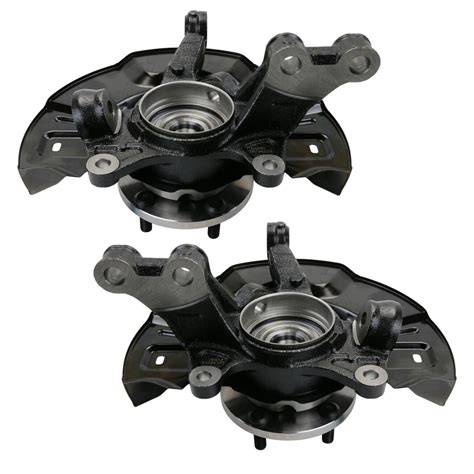 Autoshack Front Steering Knuckle And Wheel Bearing Hub Assembly 5 Lugs Set Of 2 Driver And