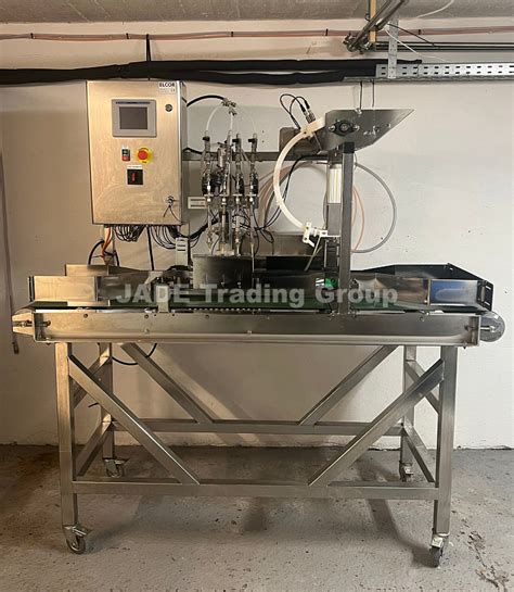 Glass Bottle Filler Capper 400 Bph For Beer Fully Automatic JADE FI