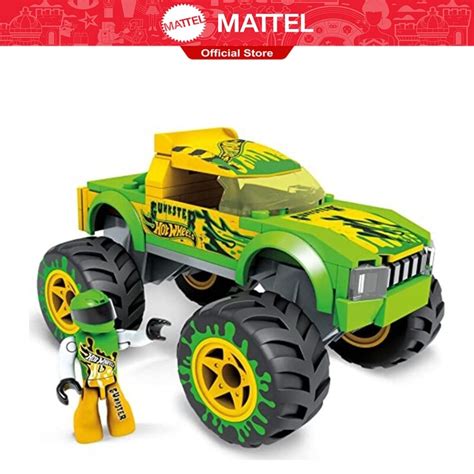 Mega Construx Hot Wheels Gunkster Monster Truck HHW Lazada