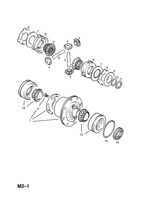 Opel Calibra Differential Case Contd Opel Epc Online